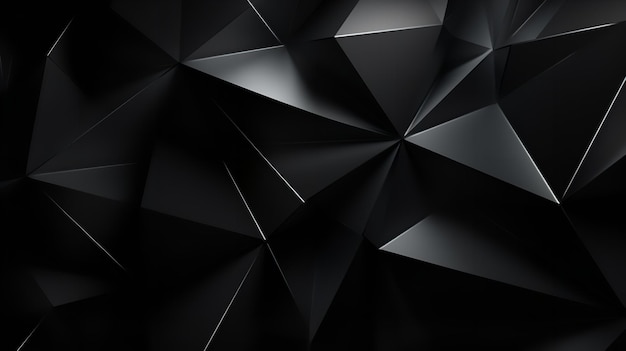 写真 暗い黒の波と黒の背景 シンプルで現代的なグランジの背景 灰色の質感