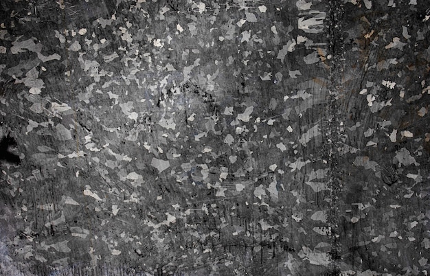 Dark black zinc plate textured background