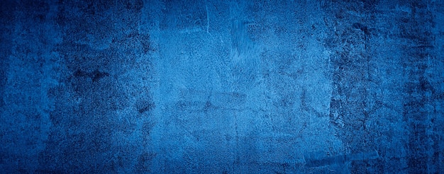 Photo dark blue abstract cement concrete wall texture background