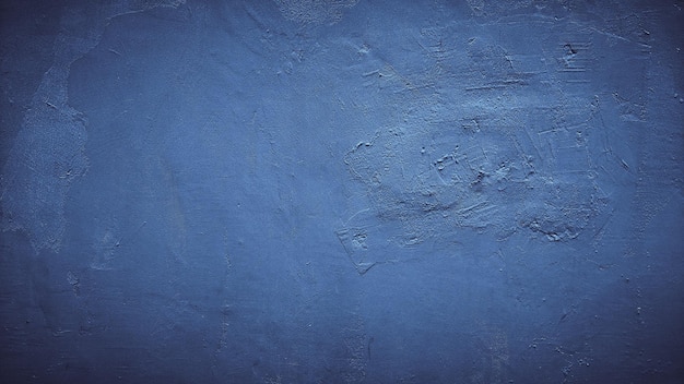 진한 파란색 추상 시멘트 콘크리트 벽 질감 배경