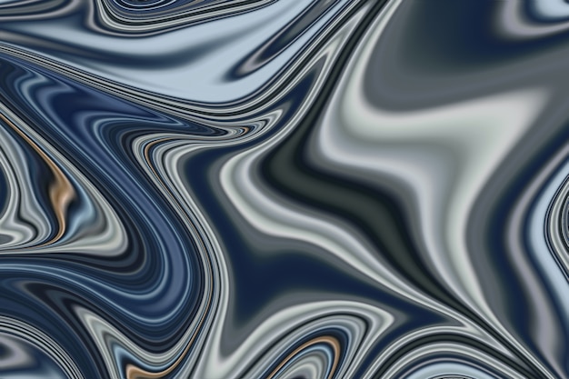 dark blue abstract liquid background, flowing paint effect, marble, liquid paints