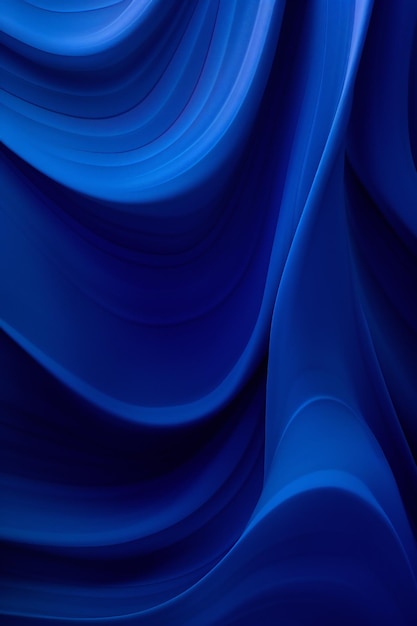 Dark blue abstract smooth dynamic background
