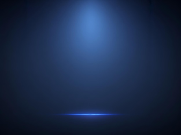 Dark Blue Beam Matte Upscale Gradient Achtergrond AI gegenereerd