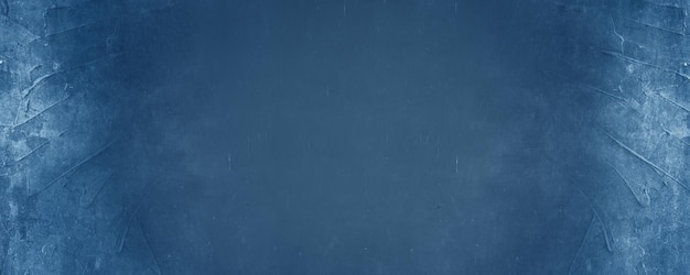 Dark blue cement horizontal wall and concreate background