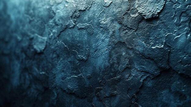 Dark and blue cement wall