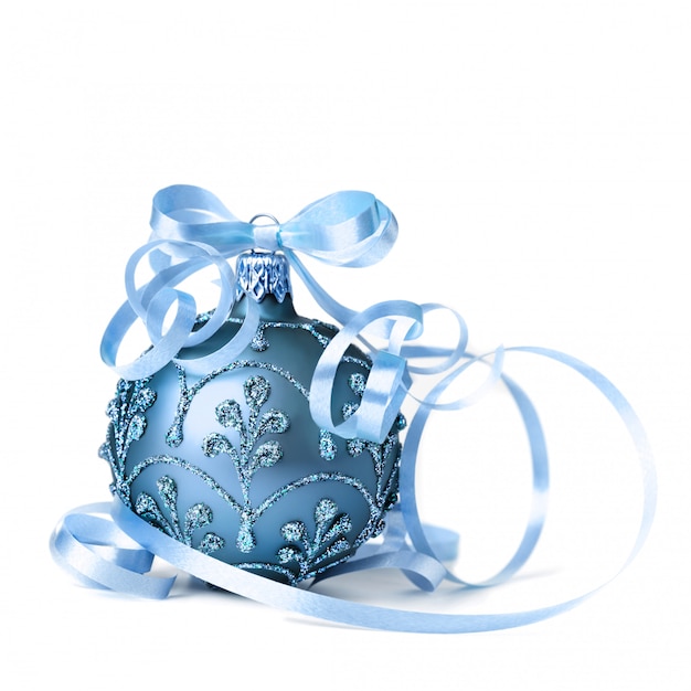 Dark blue Christmas bauble