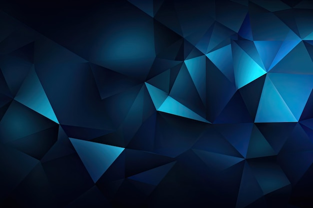 Темно-голубой фон Геометрическая форма Градиент обоев
