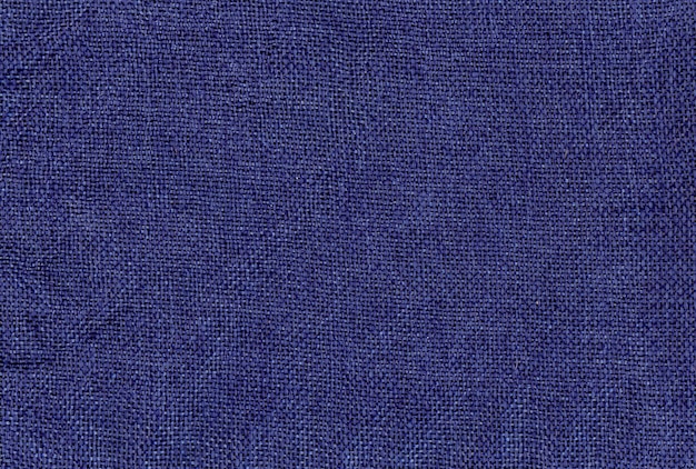 Dark blue fabric texture background