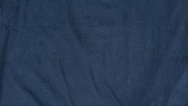 Dark Blue Fabric Wave Texture Background