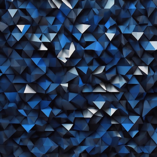 Dark blue geometric shapes modern background for design modern futuristic web banner