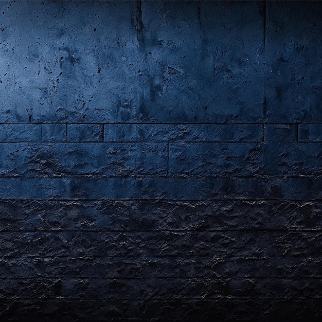 Dark Blue grunge concrete texture vintage background