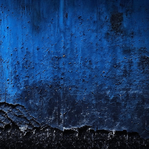 Dark Blue grunge concrete texture vintage background