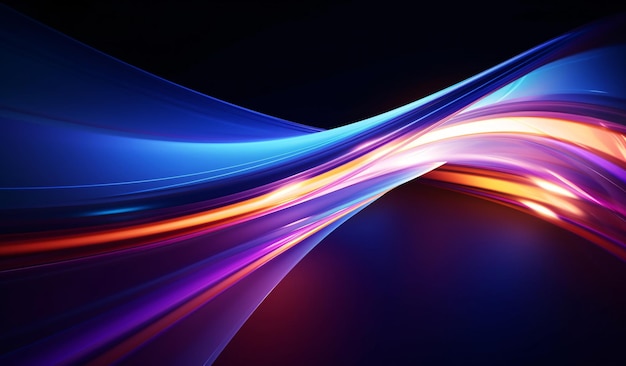 Dark blue light background image with a sense of speed and visual impact
