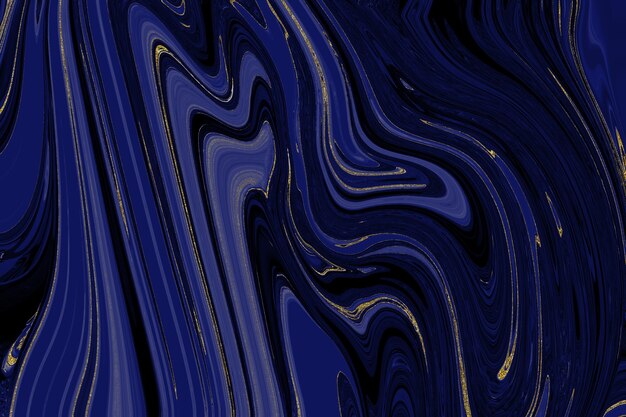 Dark blue marble background with gold lining