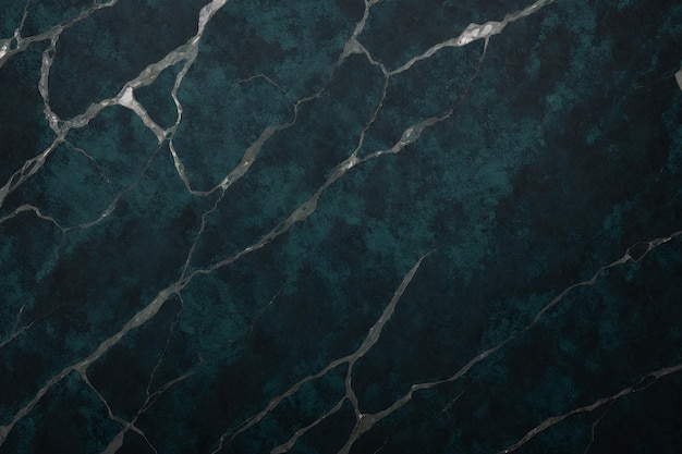 A dark blue marble with a dark green marble background.