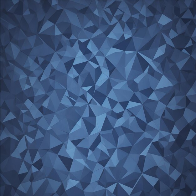 Dark blue polygonal background