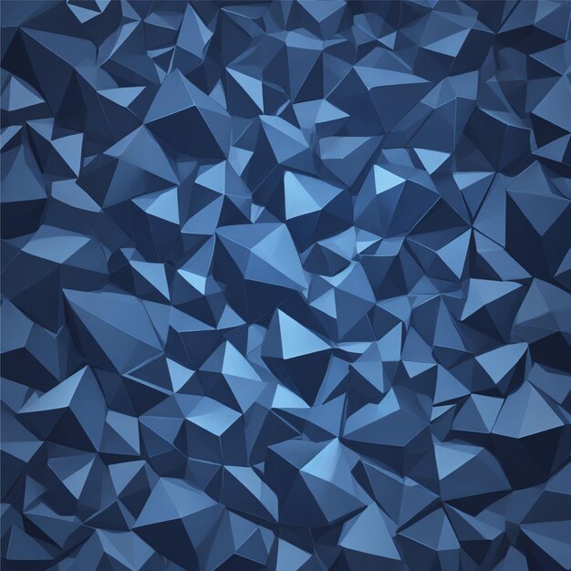 Dark blue polygonal background