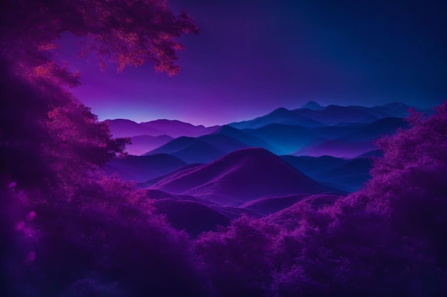 Dark blue and purple background