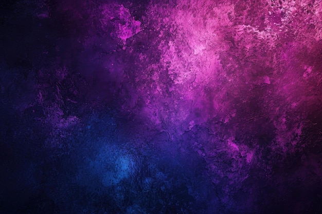 Dark blue purple glowing grainy gradient background