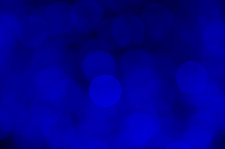 फोटो dark blue screen shiny glowing effects abstract background design