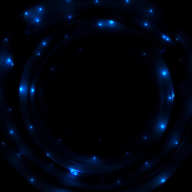 Dark blue shiny sparks abstract vector background