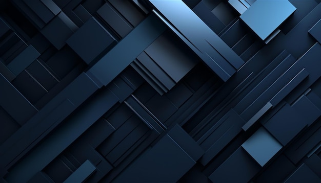 A dark blue wallpaper with a black background and a blue background