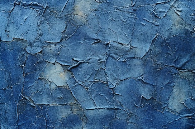 Photo a dark blue wallpaper with a texture