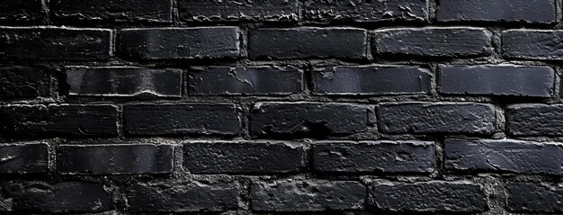 Dark Brick Wall Texture for Background Use