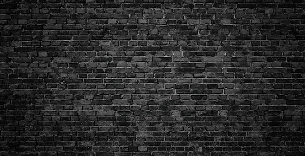 Dark brick wall