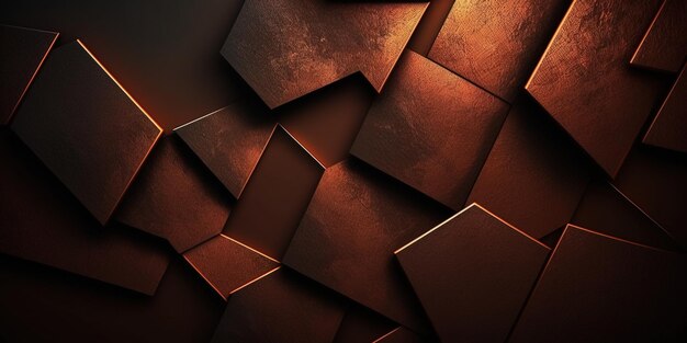 Dark brown rectangular abstract background