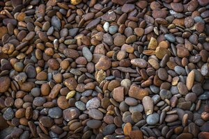 Dark brown rough rock background for abstract wallpaper
