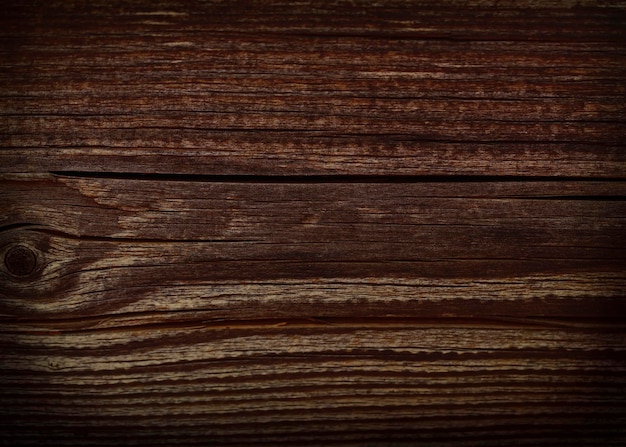 Dark brown textured wood background