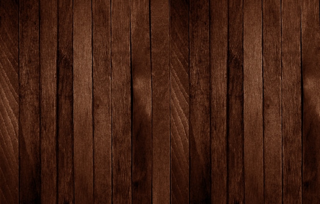 Photo dark brown wood color pattern background