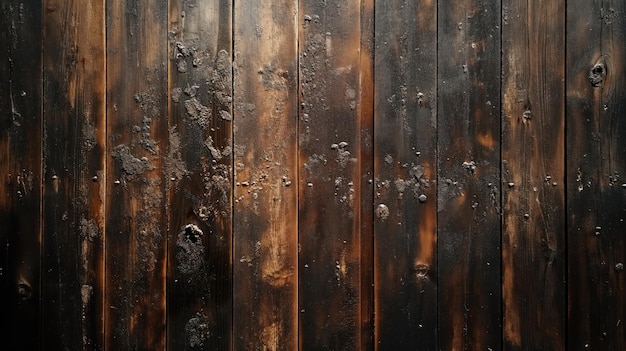 Dark brown wood texture wall background