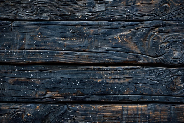 Dark Brown Wood Texture with Scratches as Background