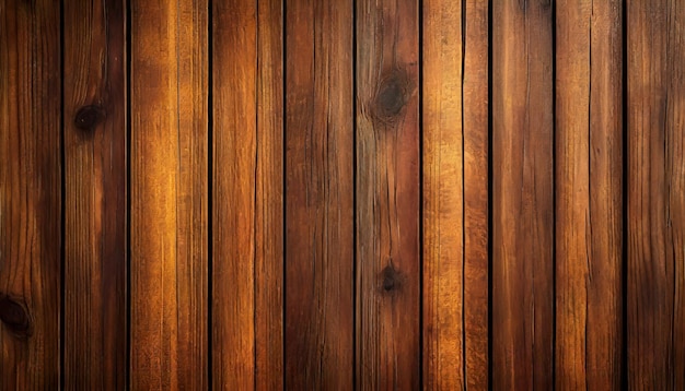 Dark brown wooden background Natural color and pattern