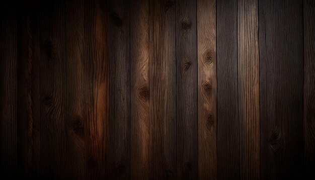 Dark brown wooden background