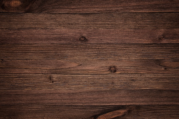 Dark brown wooden boards