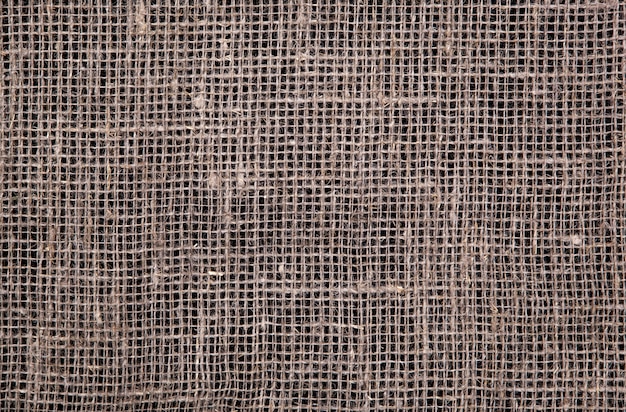 Dark burlap texture