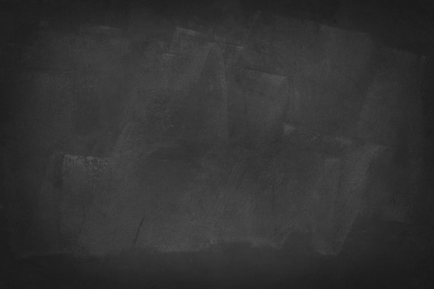 Photo dark cement with horizontal chalkboard or chalkboard background