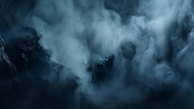 Foto immagini di consistenza di sfondo di fumo scuro illustrazione modello di fumo di nebbia