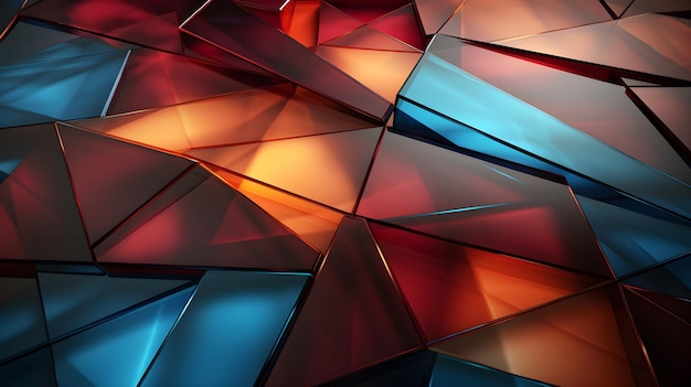 dark and colorful geometric abstract background