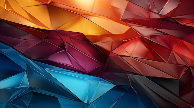 dark and colorful geometric abstract background