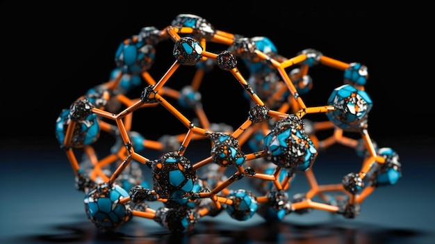 A dark concept of a molecular structure