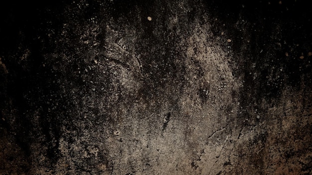 Photo dark concrete wall texture background cement is full of stains and scratches