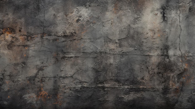 Photo dark deteriorated cement wall texture for the background