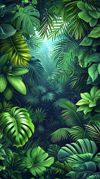 dark foliage background