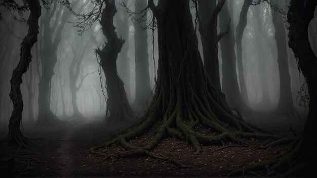 The dark forest of the forest