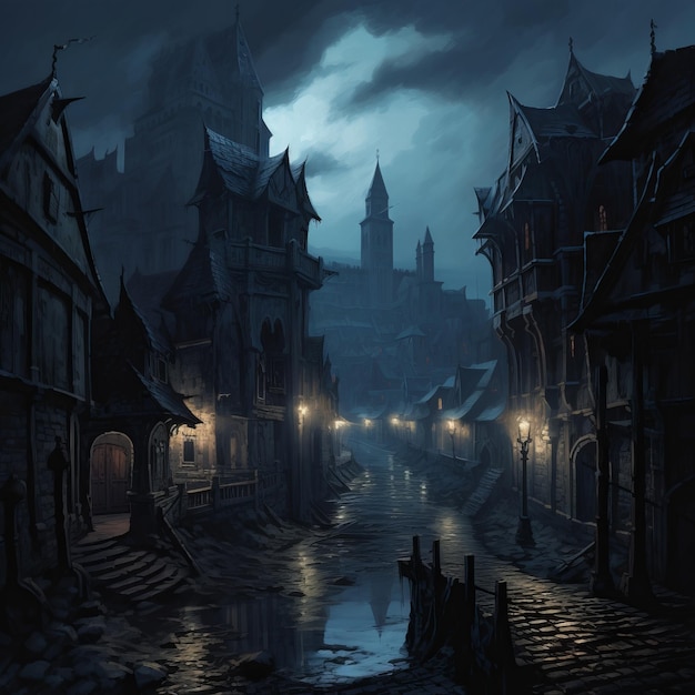 Dark Gothic Fantasy Exploring the Curse of Strahd in the Enigmatic 219 Barovian Castle of Barovia