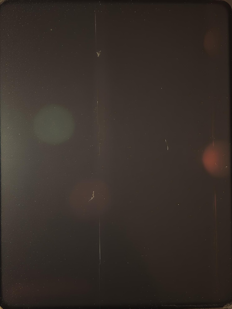 Photo 밝은 누출과 함께 어두운 질의 필름 질감